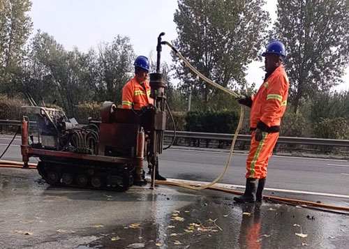 顺河回族高速公路下沉注浆加固